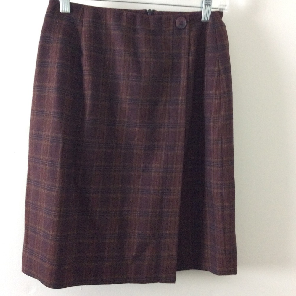 L.L.Bean Women’s Skirt Size 6 100% Worsted Wool